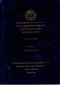 Image of ASUHAN KEPERAWATAN PADA NY.M DENGAN SKIZOFRENIA DIWILAYAH KERJA PUSKESMAS BEBER KABUPATEN CIREBON
