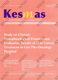 Image of KESMAS Jurnal Kesehatan Masyarakat Nasional Volume 10 Number 3 February 2016