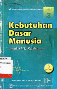 Image of Kebutuhan Dasar Manusia Jilid 3