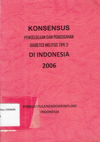 Image of Konsensus  Di Indonesia thb 2006
