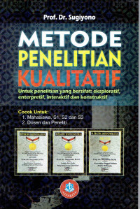 Image of METODE PENELITIAN KUALITATIF