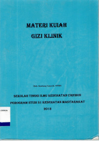 Image of materi kuliah gizi klinik