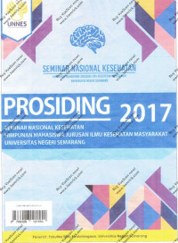 Image of Prosiding Seminar Nasional Kesehatan Himpunan Mahasiswa jurusan ilmu Kesehatan Masyarakat Universitas Negeri Semarang 2017