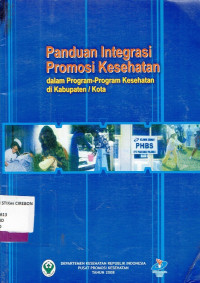 Image of Panduan Integrasi Promosi Kesehatan