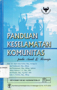 Image of Panduan Keselamatan Komunitas Pada Anak dan Remaja