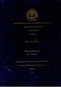 Image of ASUHAN KEPERAWATAN PADA AN.R DENGAN KEJANG DEMAM DIRUANG PERAWATAN X RS X KOTA CIREBON TAHUN 2019