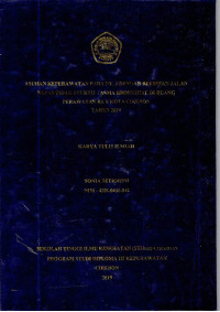 Image of ASUHAN KEPERAWATAN PADA NY.J DENGAN BERSIHAN JALAN NAFAS TIDAK EFEKTIF : ASMA BRONKHIAL DIRUANG PERAWATAN RS X KOTA CIREBON TAHUN 2019