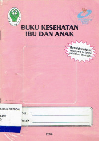 Image of Buku kesehatan Ibu dan Anak