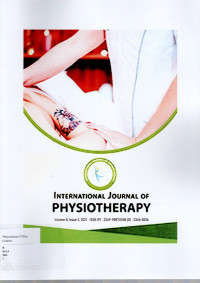 Image of International Journal Of Physiotherapy Volume 8,Issue 2,2021