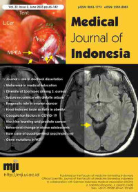 Image of MEDICAL JOURNAL OF INDONESIA VOLUME 32 ISSUE 2 JUNE 2023