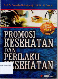 Image of PROMOSI KESEHATAN DAN PERILAKU KESEHATAN