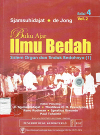 Image of Buku Ajar Ilmu Bedah Vol 2