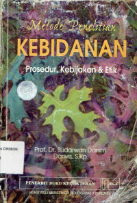Image of Metode Penelitian KEBIDANAN
